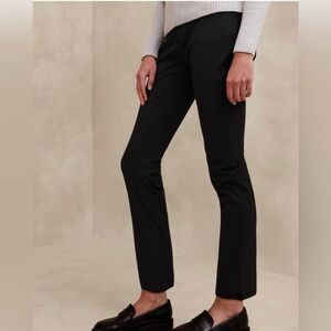 Navy Blue Slim Pants